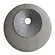 Sandstone Ribbed Double Round Top Hole Wall Decor